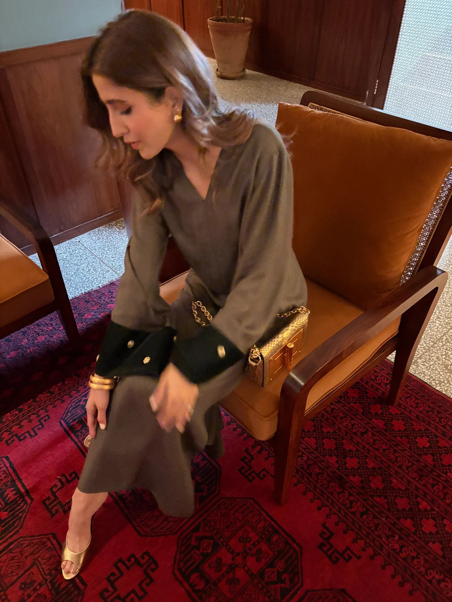 DEEP OLIVE LIA SET | SAK ATELIER