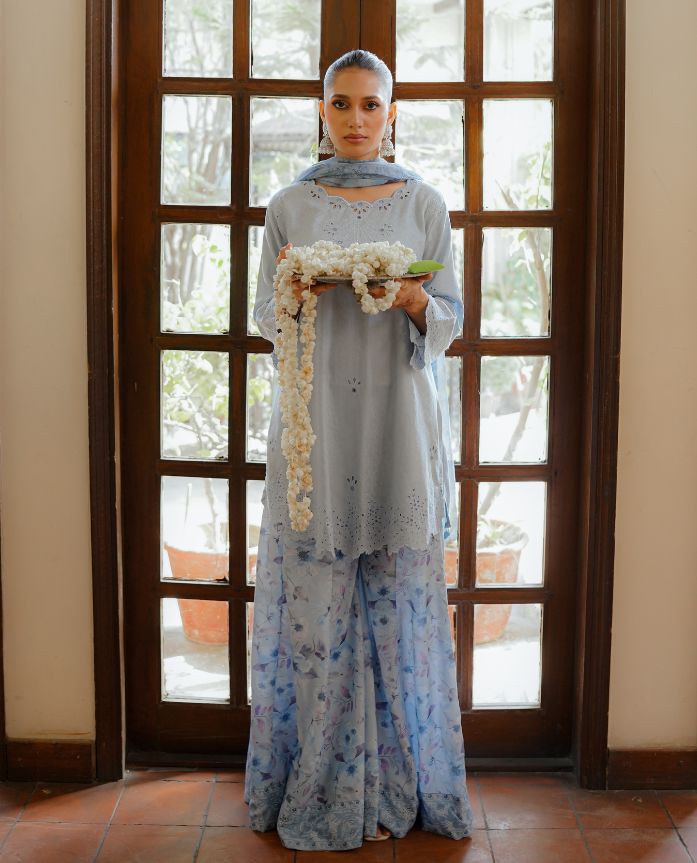 Ice Blue Dhaka | The Affordable Designer