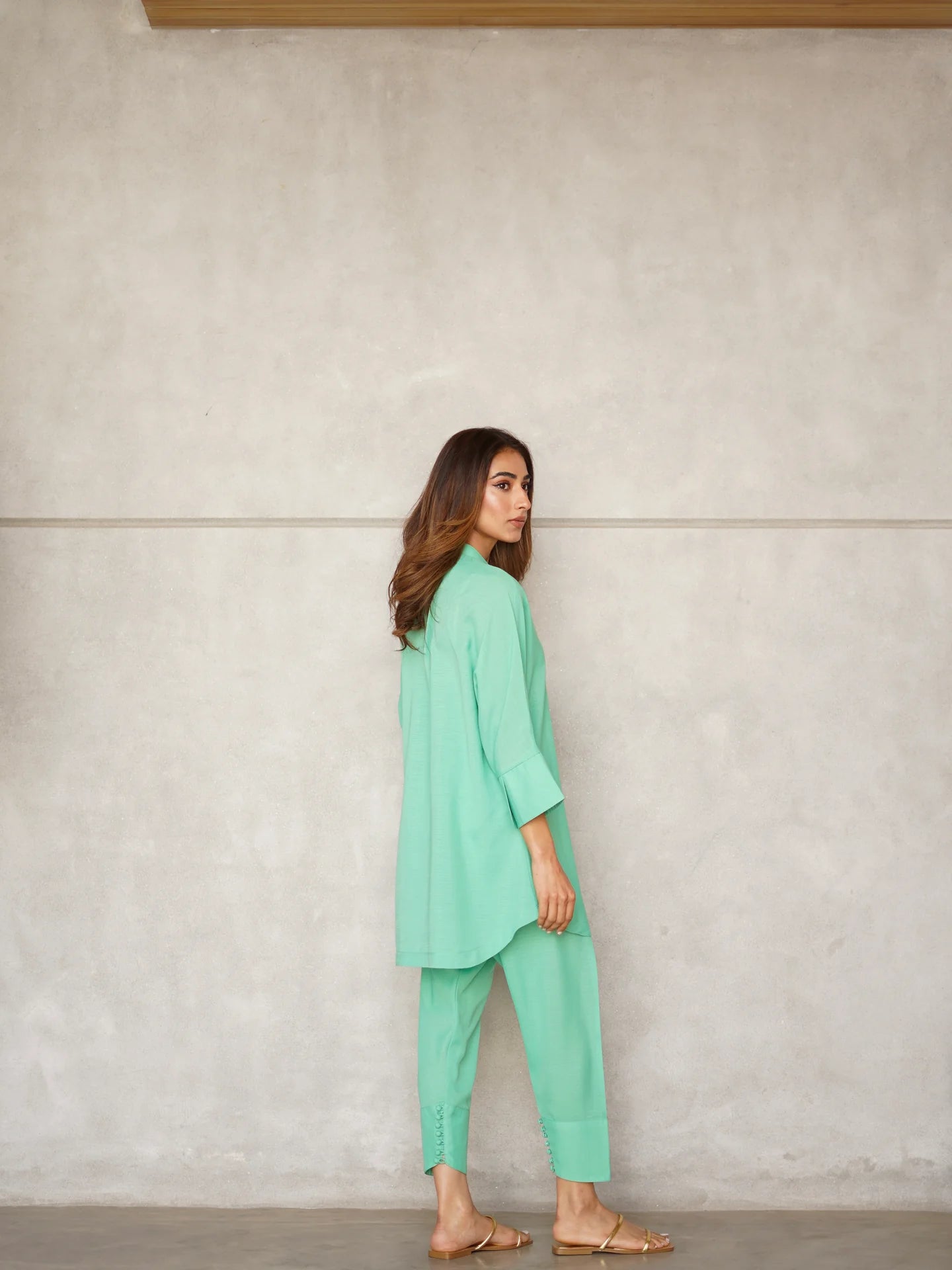 MINT SKINNY SET | Sak Atelier