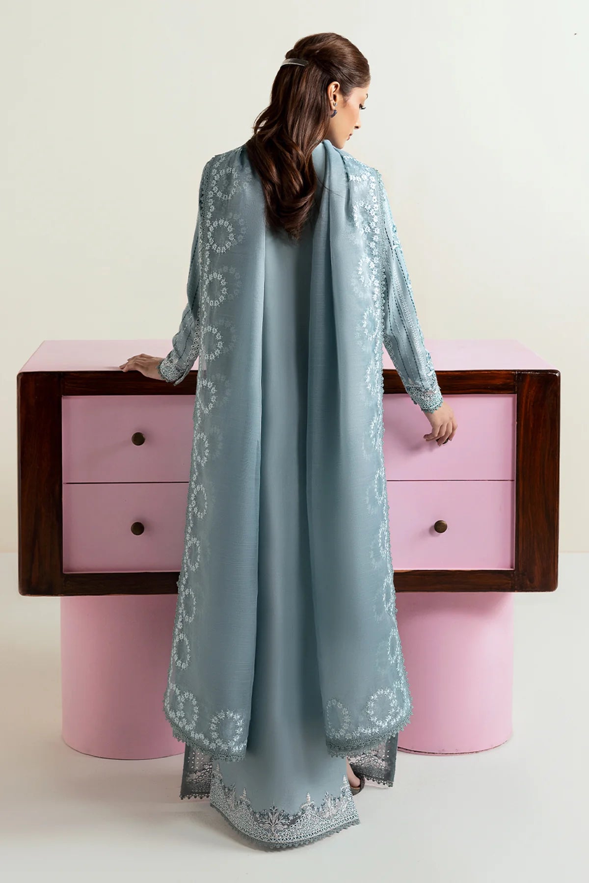 Blue Melon | Afrozeh Basic Pret