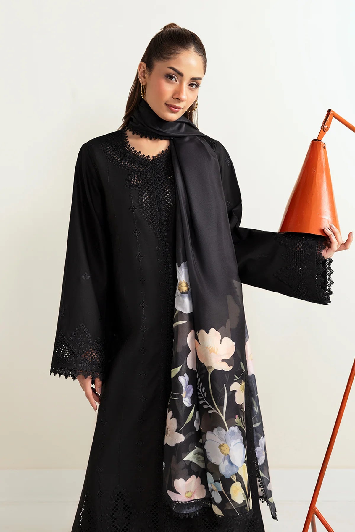 Charcoal Nior | Afrozeh Basic Pret