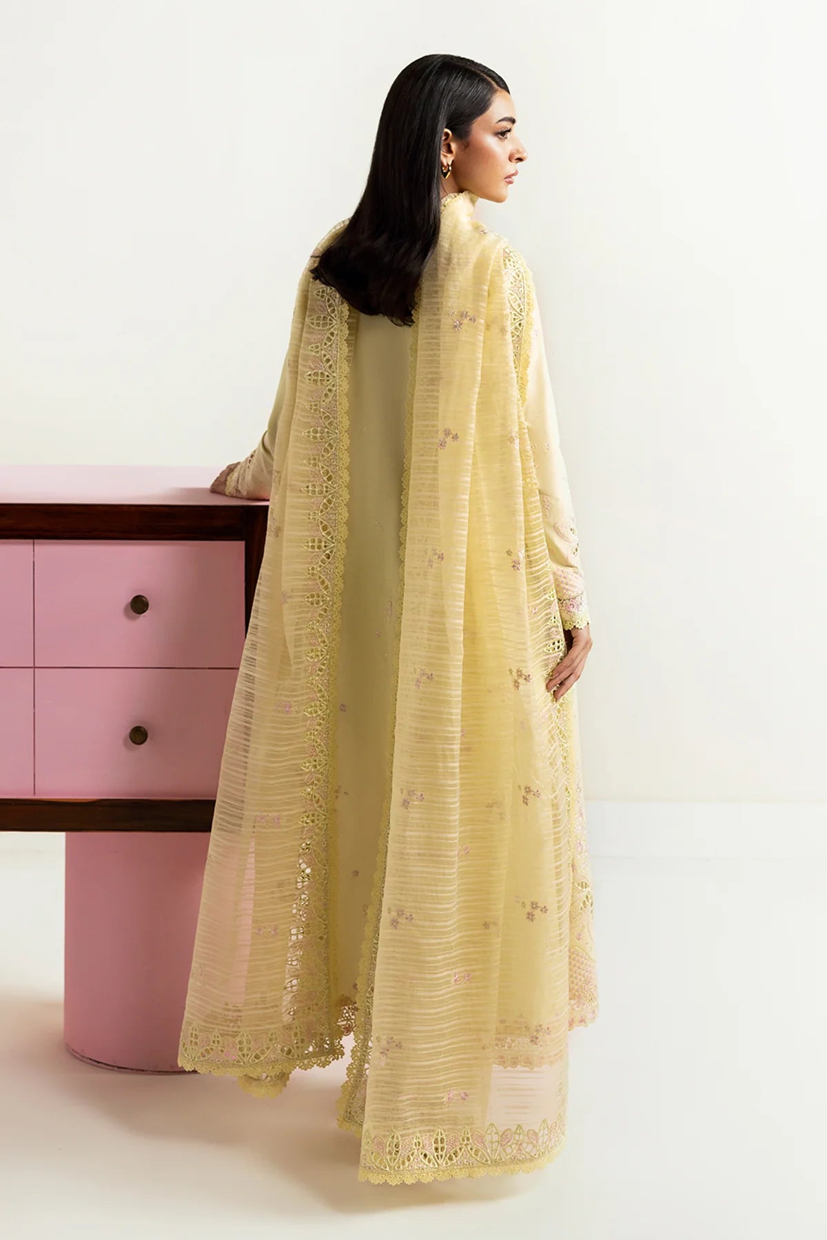 Lemon Lush | Afrozeh Basic Pret