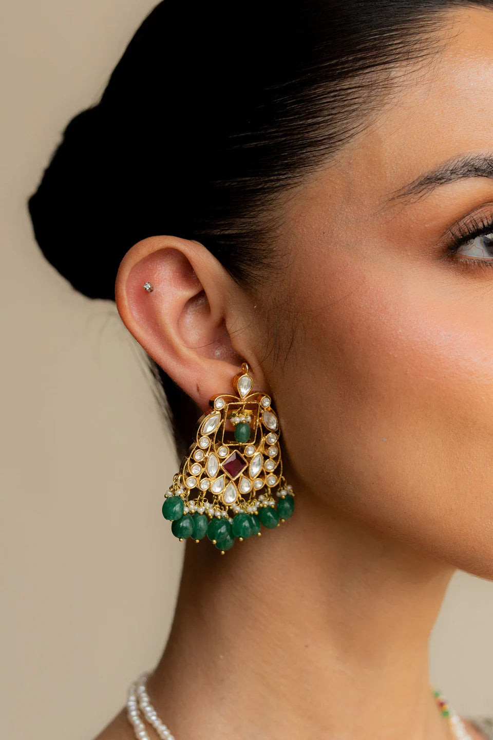 KARNIKA EARNINGS | ZARA SHAHJAHAN | JEWELLERY