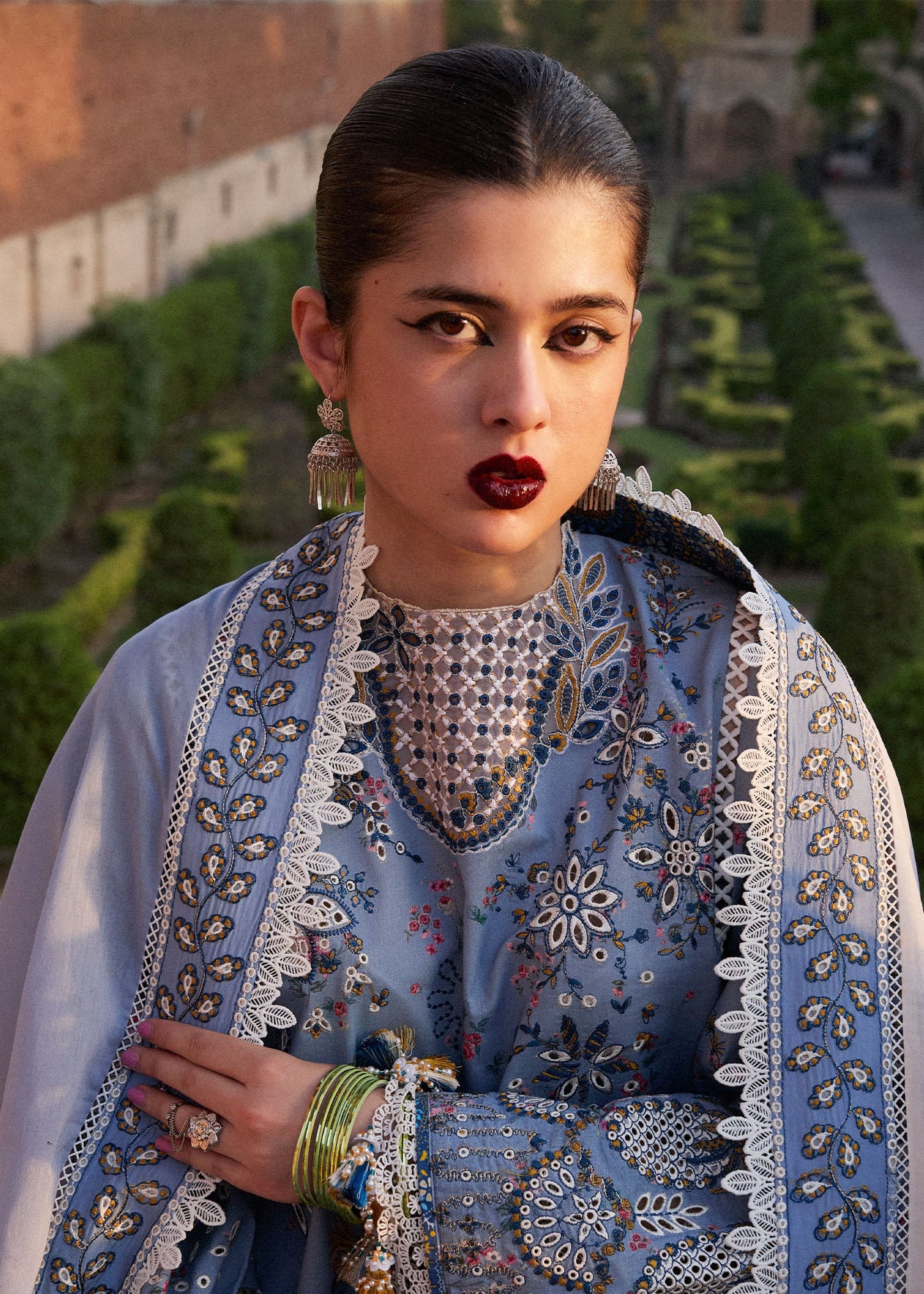 Inaya | Hussain Rehar Luxury Lawn’25