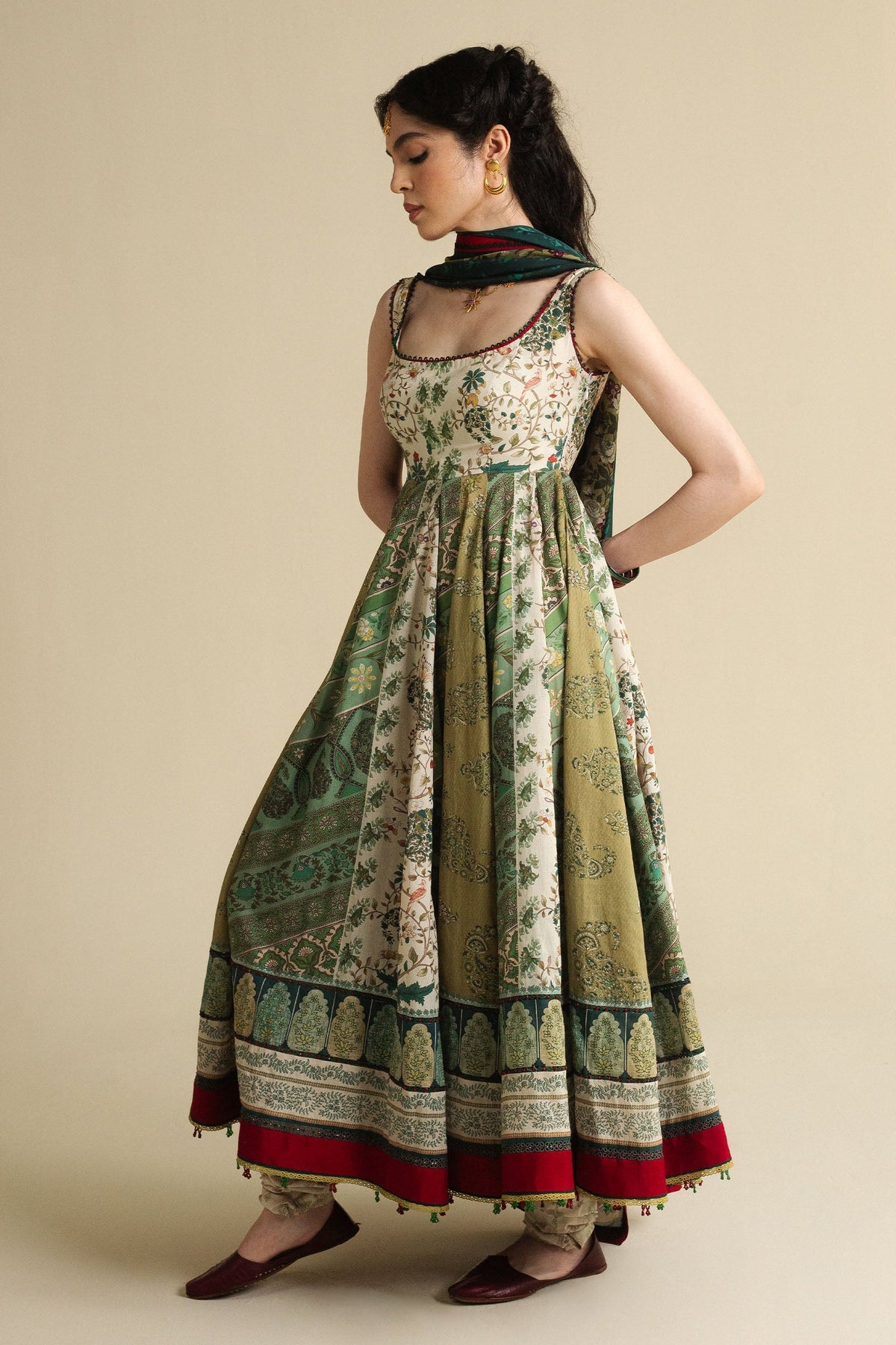 SAAWAN-D2 | Zara Shahjahan Unstitched Anarkali’25