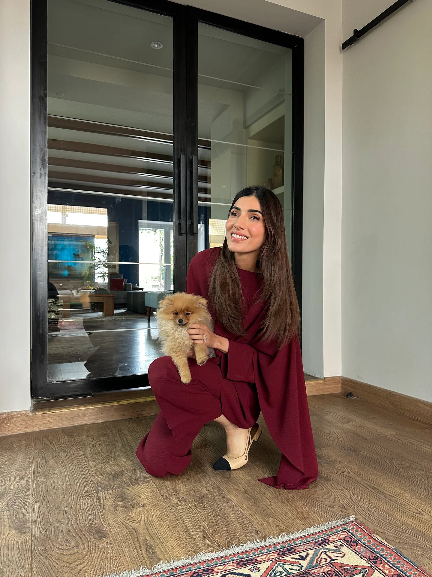 WINE RED BIZU SET | Sak Atelier
