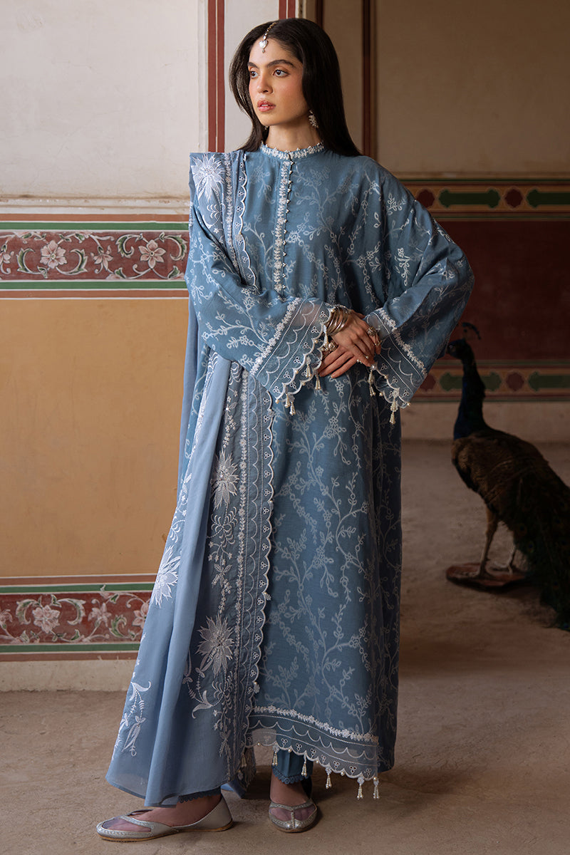 SILVER MIST-3PC JACQUARD SUIT | Cross Stitch