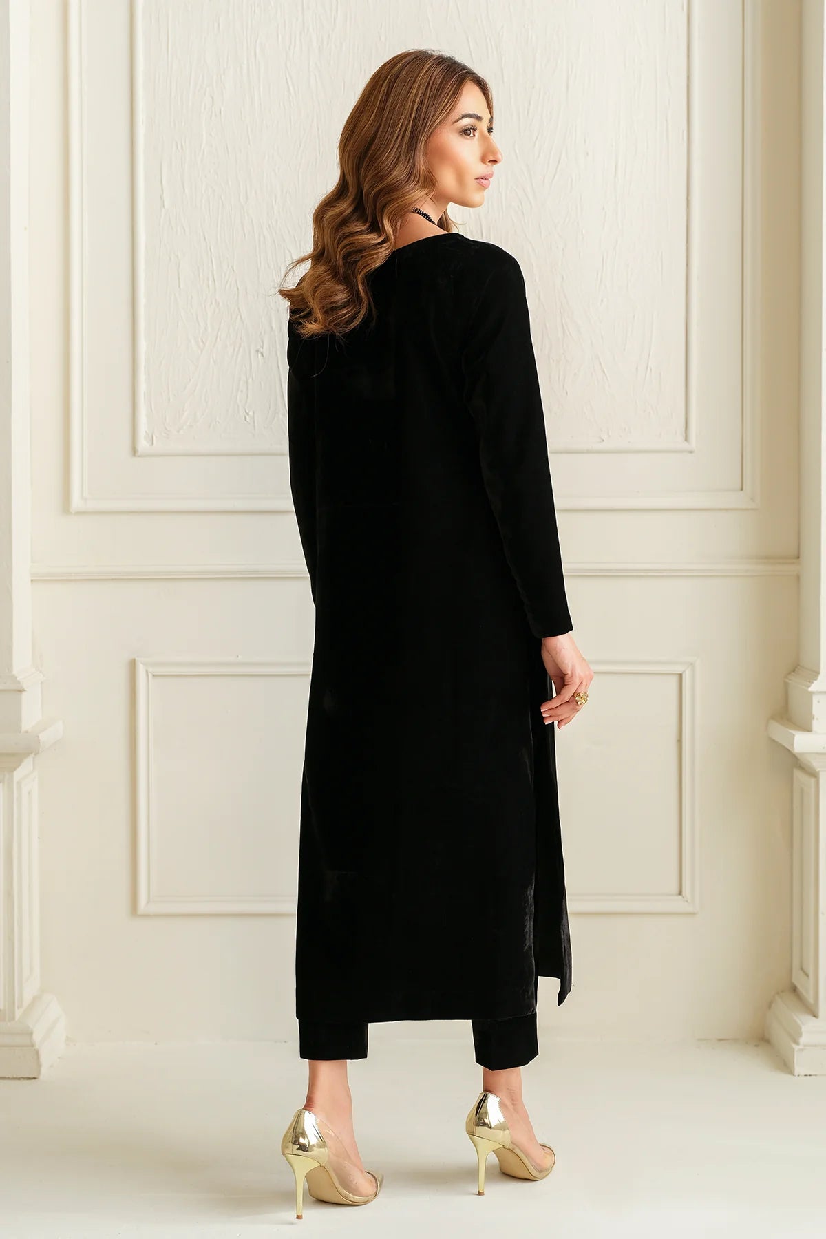 SOLID VELVET SUIT PR-1010 | Baroque