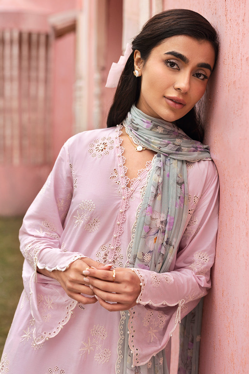 SOFT PETAL-3PC PRINTED LAWN SUIT | Cross Stitch