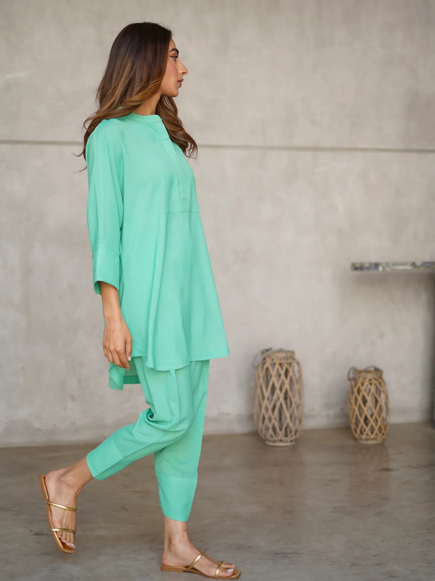 MINT SKINNY SET | Sak Atelier