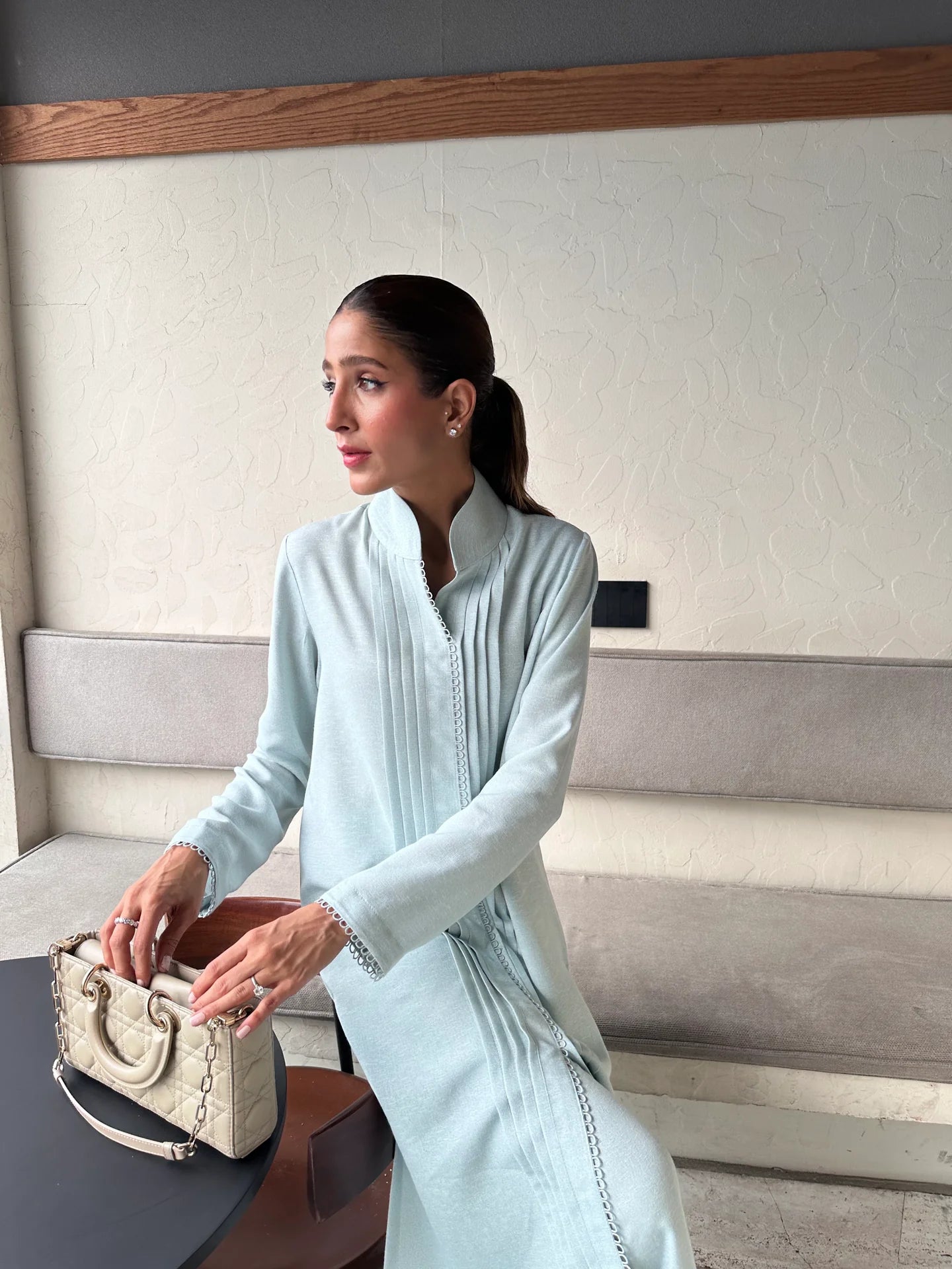 POWDER BLUE MONTARAE SET | SAK ATELIER