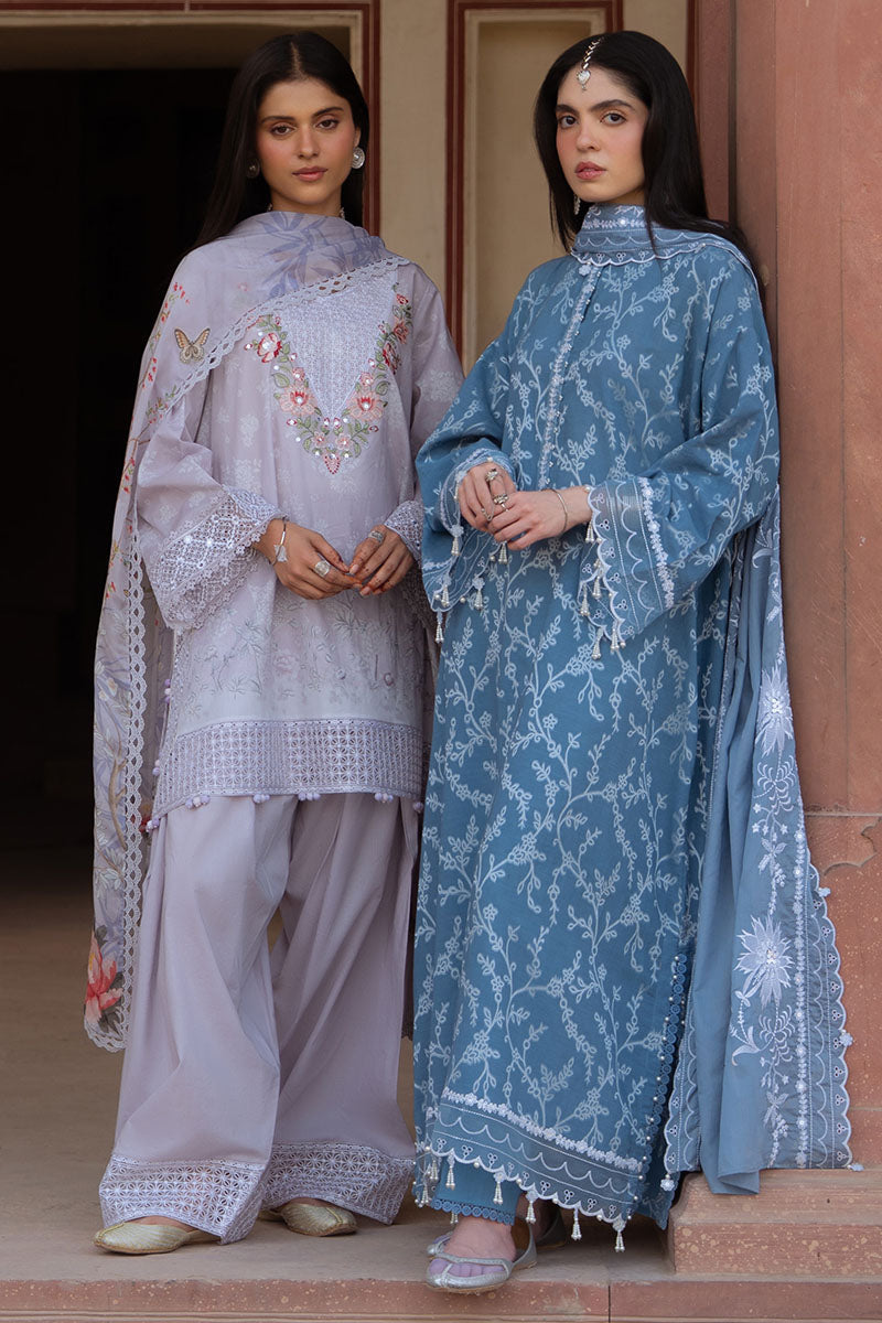 SILVER MIST-3PC JACQUARD SUIT | Cross Stitch