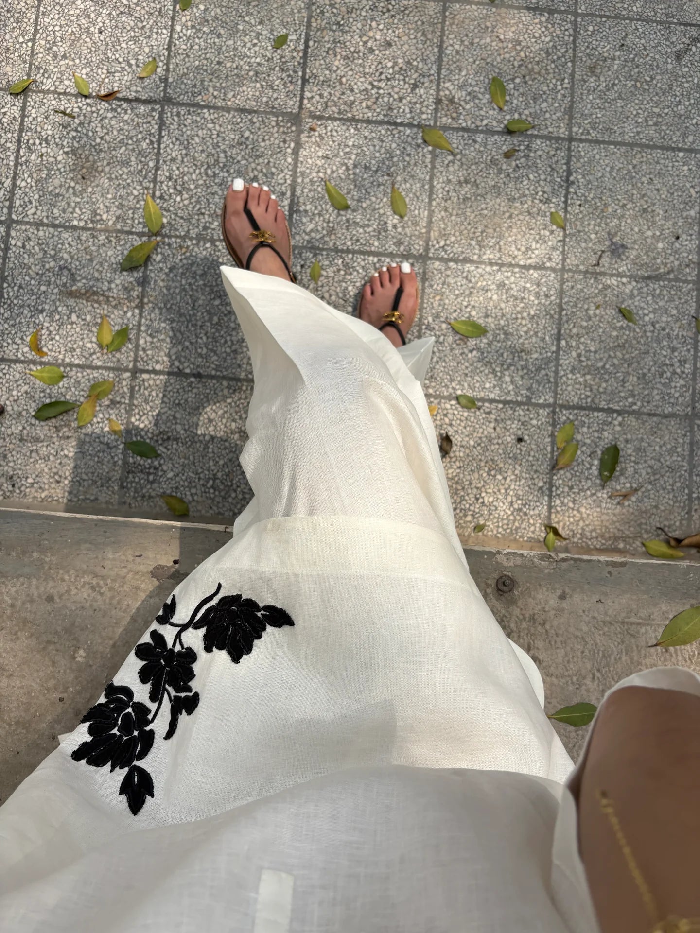 COCO WHITE LINEN SET | Sak Atelier