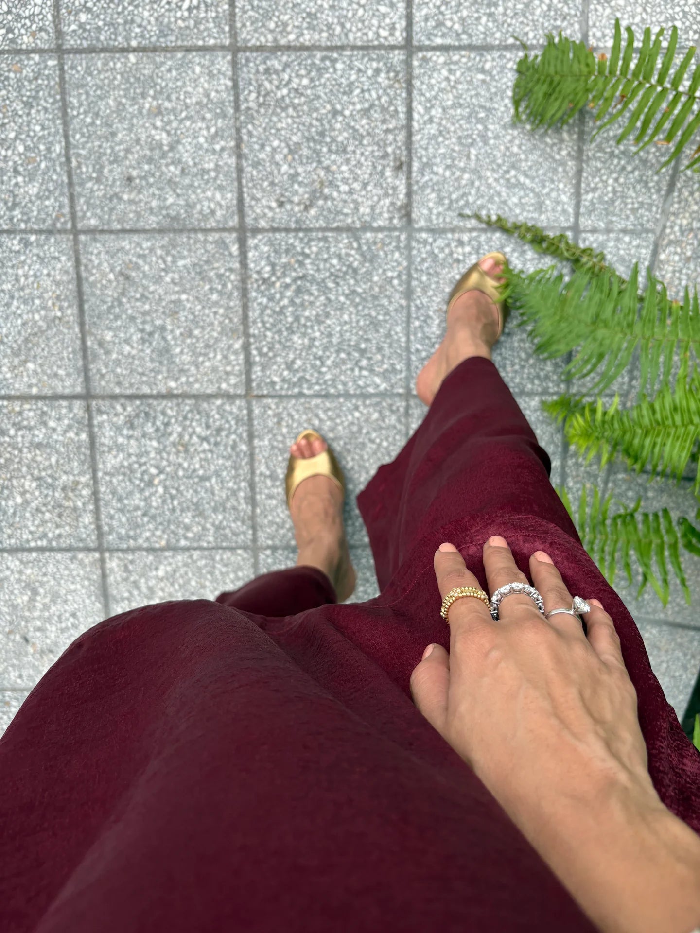 BURGUNDY COCO SET | Sak Atelier