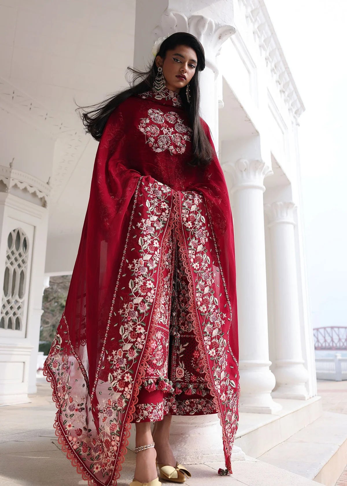 Kastanaa | Luxury Lawn Eid Edit '26 | HUSSAIN REHAR(RTS)