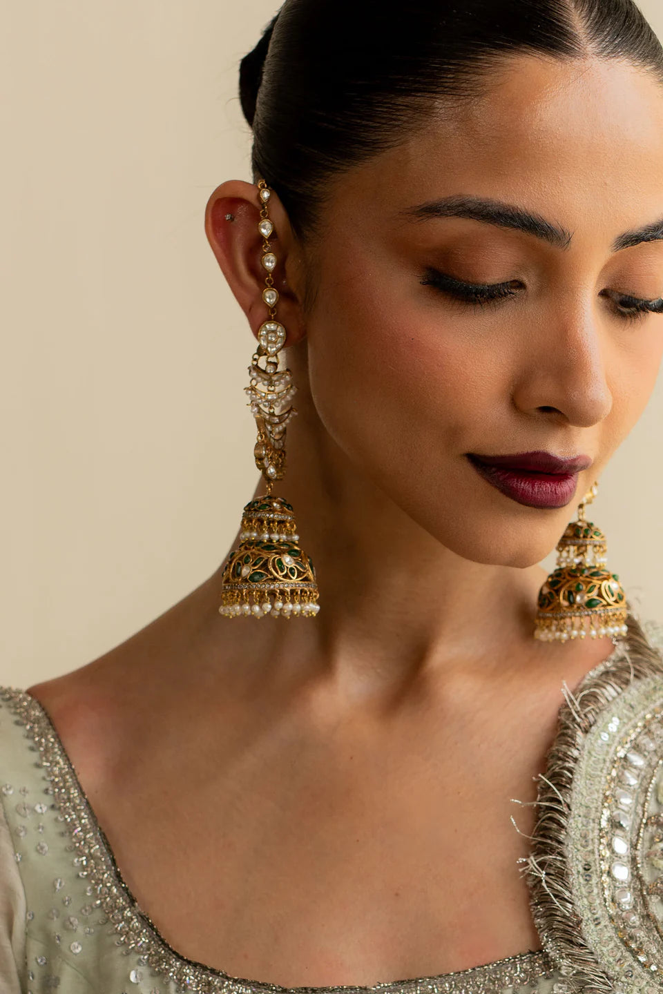 KANPHOOL EARNINGS | ZARA SHAHJAHAN | JEWELLERY