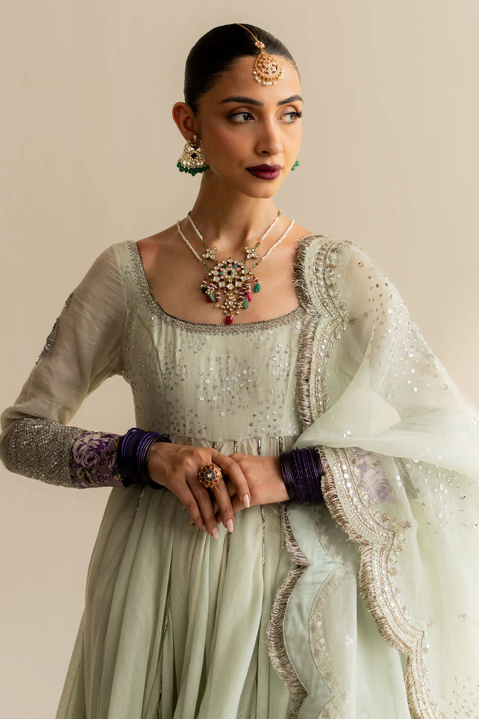 KARNIKA EARNINGS | ZARA SHAHJAHAN | JEWELLERY