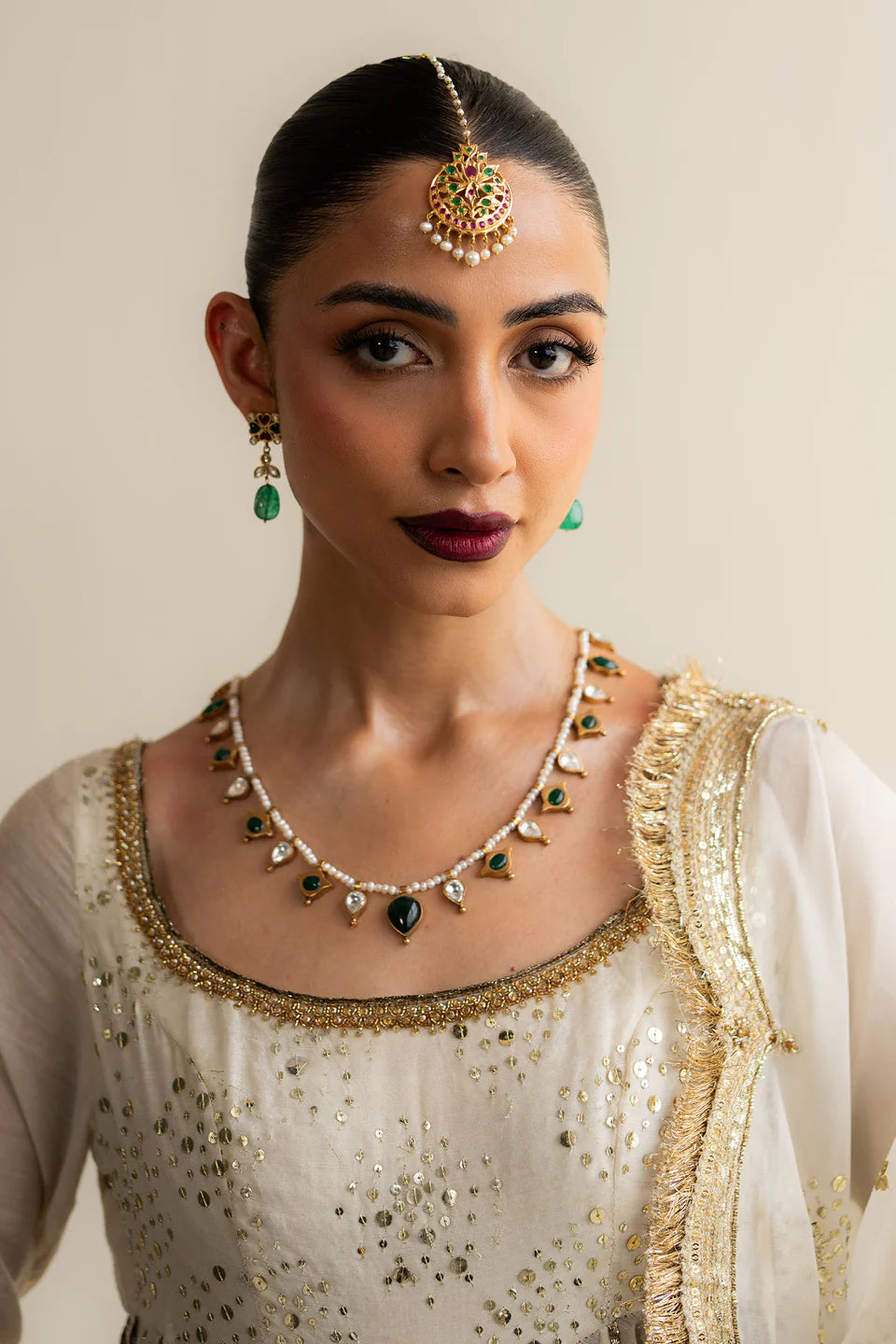HANSLIYA EARNINGS | ZARA SHAHJAHAN | JEWELLERY
