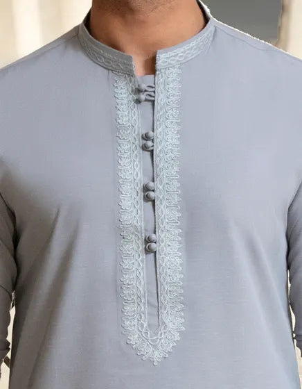 JADE BLENDED FORMAL KAMEEZ SHALWAR | JUNAID JAMSHED MENSWEAR