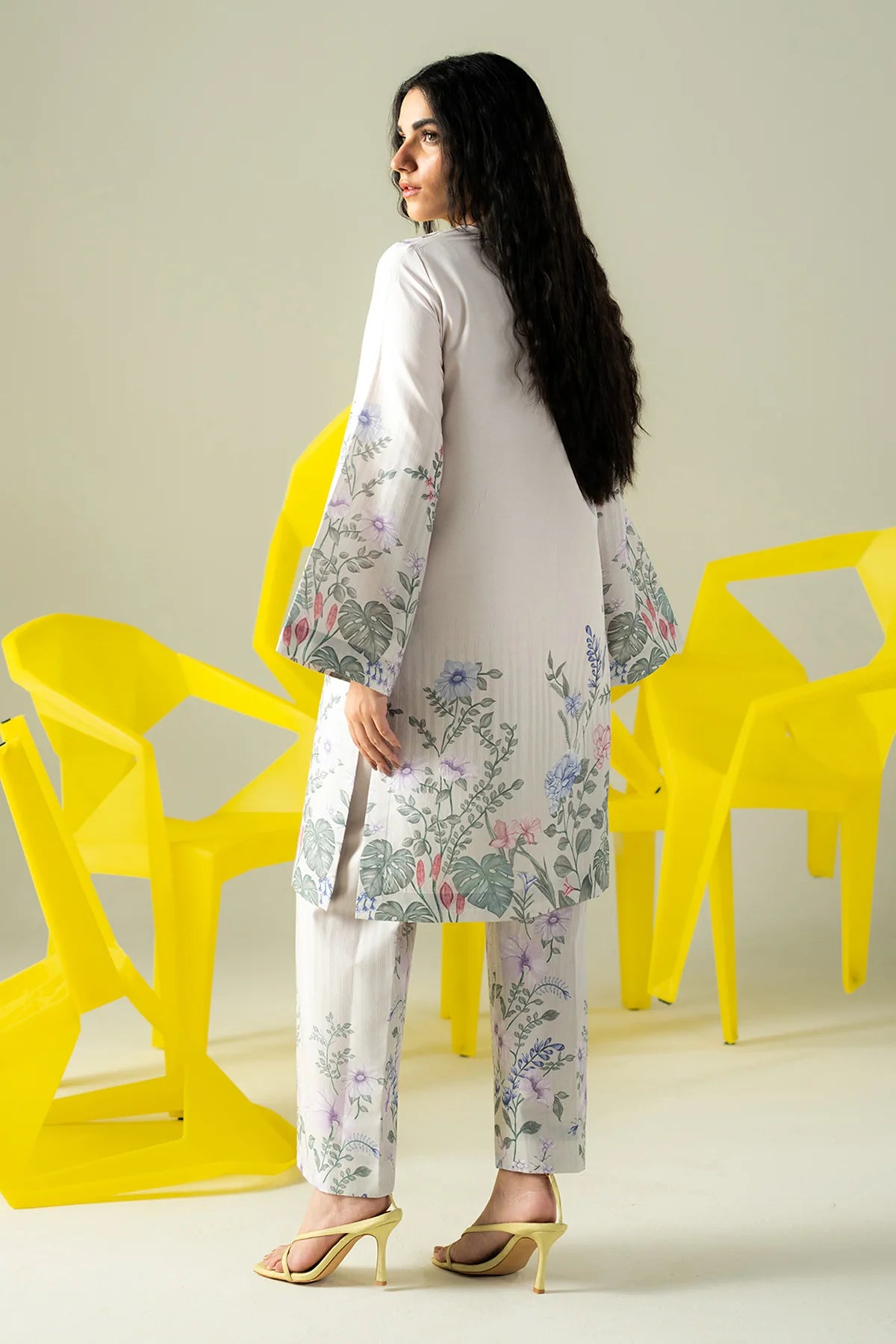Creamy | Afrozeh Cord Set