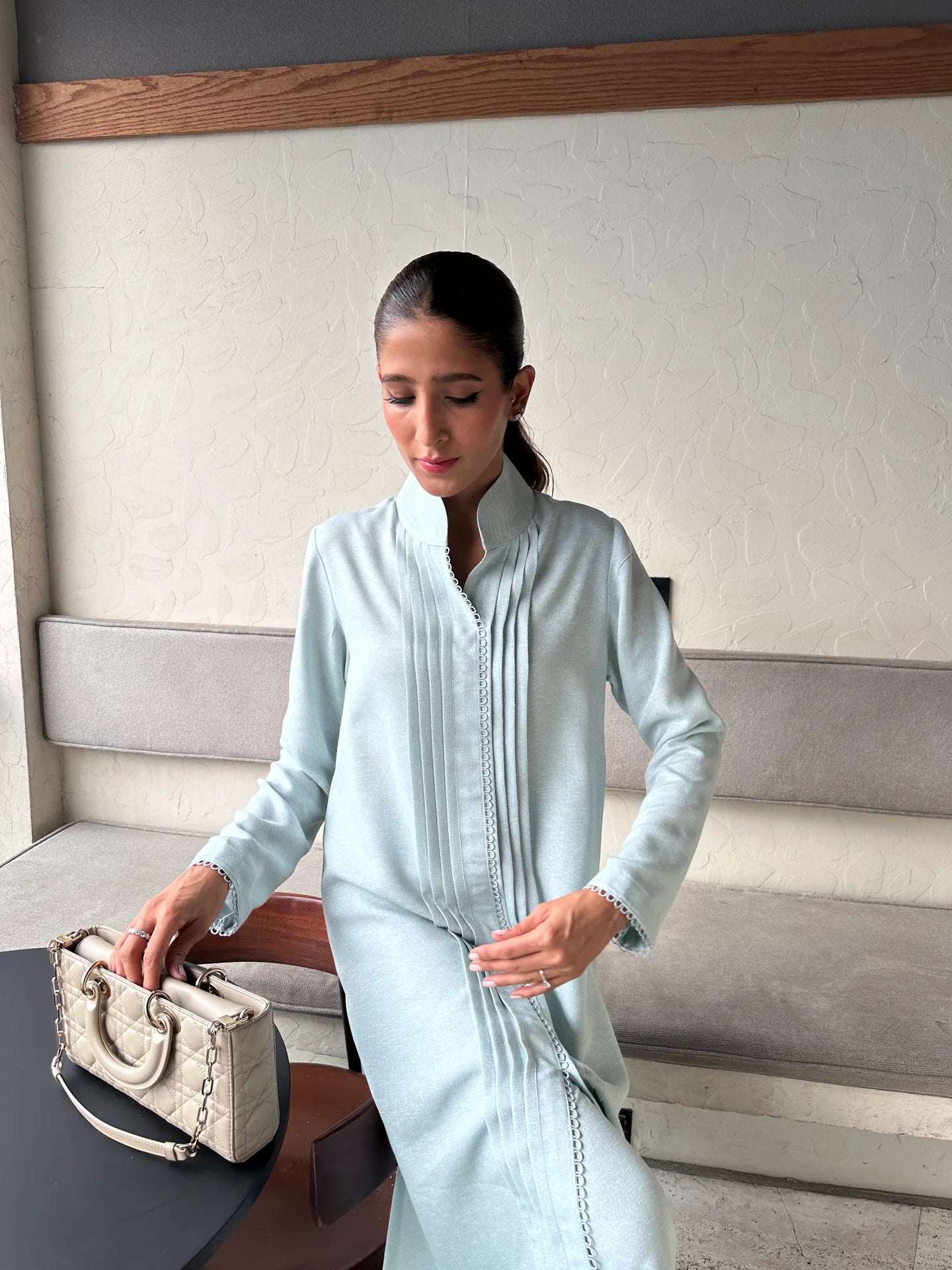 POWDER BLUE MONTARAE SET | SAK ATELIER