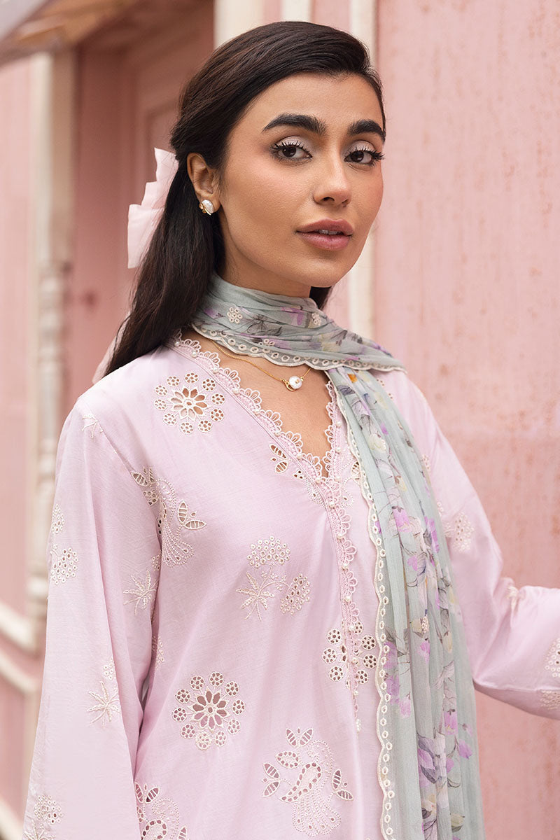SOFT PETAL-3PC PRINTED LAWN SUIT | Cross Stitch