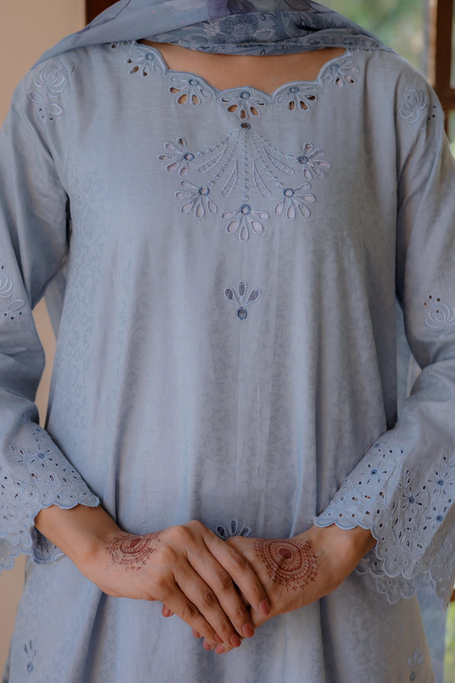 Ice Blue Dhaka | The Affordable Designer