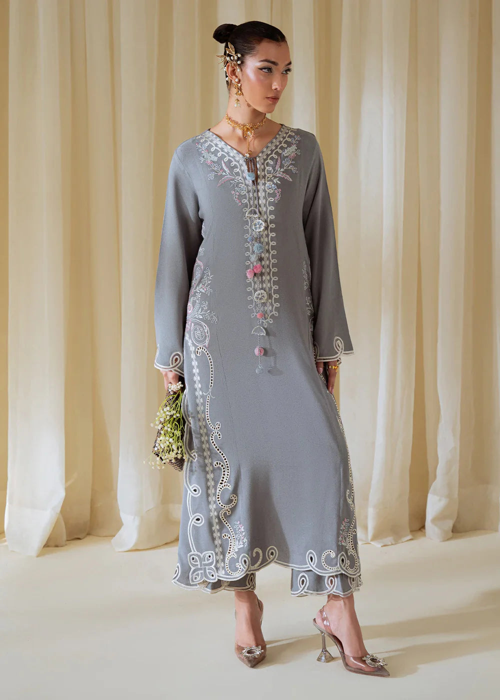 Sapphire Whisper | Basic Pret '25 | Saira Shakira