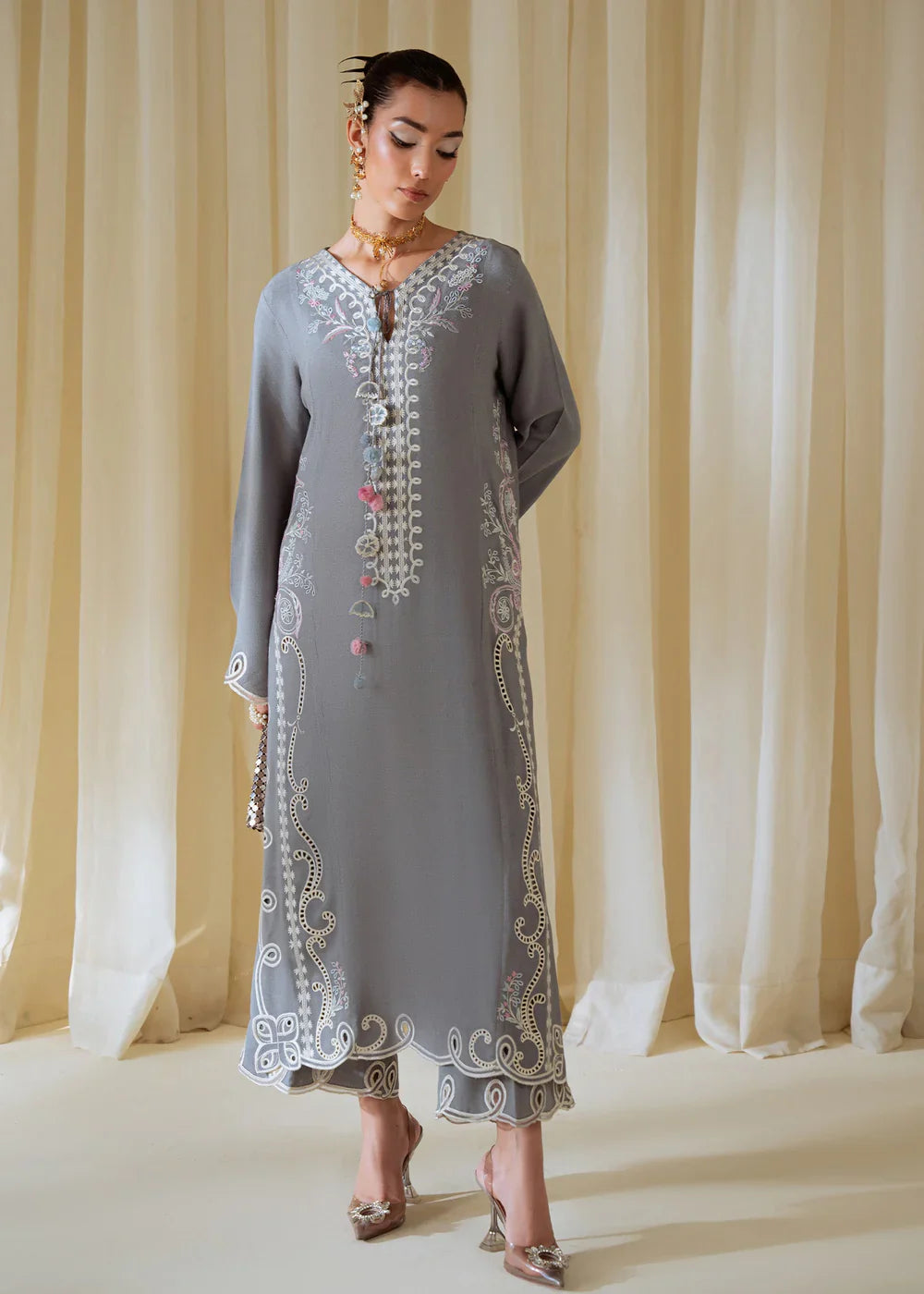 Sapphire Whisper | Basic Pret '25 | Saira Shakira