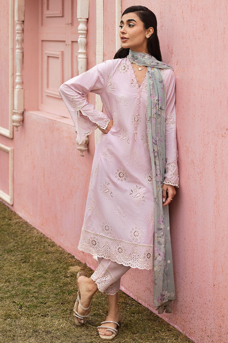 SOFT PETAL-3PC PRINTED LAWN SUIT | Cross Stitch