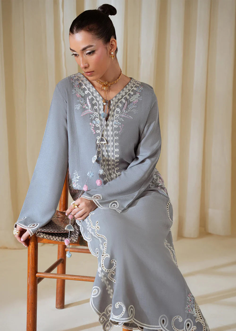 Sapphire Whisper | Basic Pret '25 | Saira Shakira