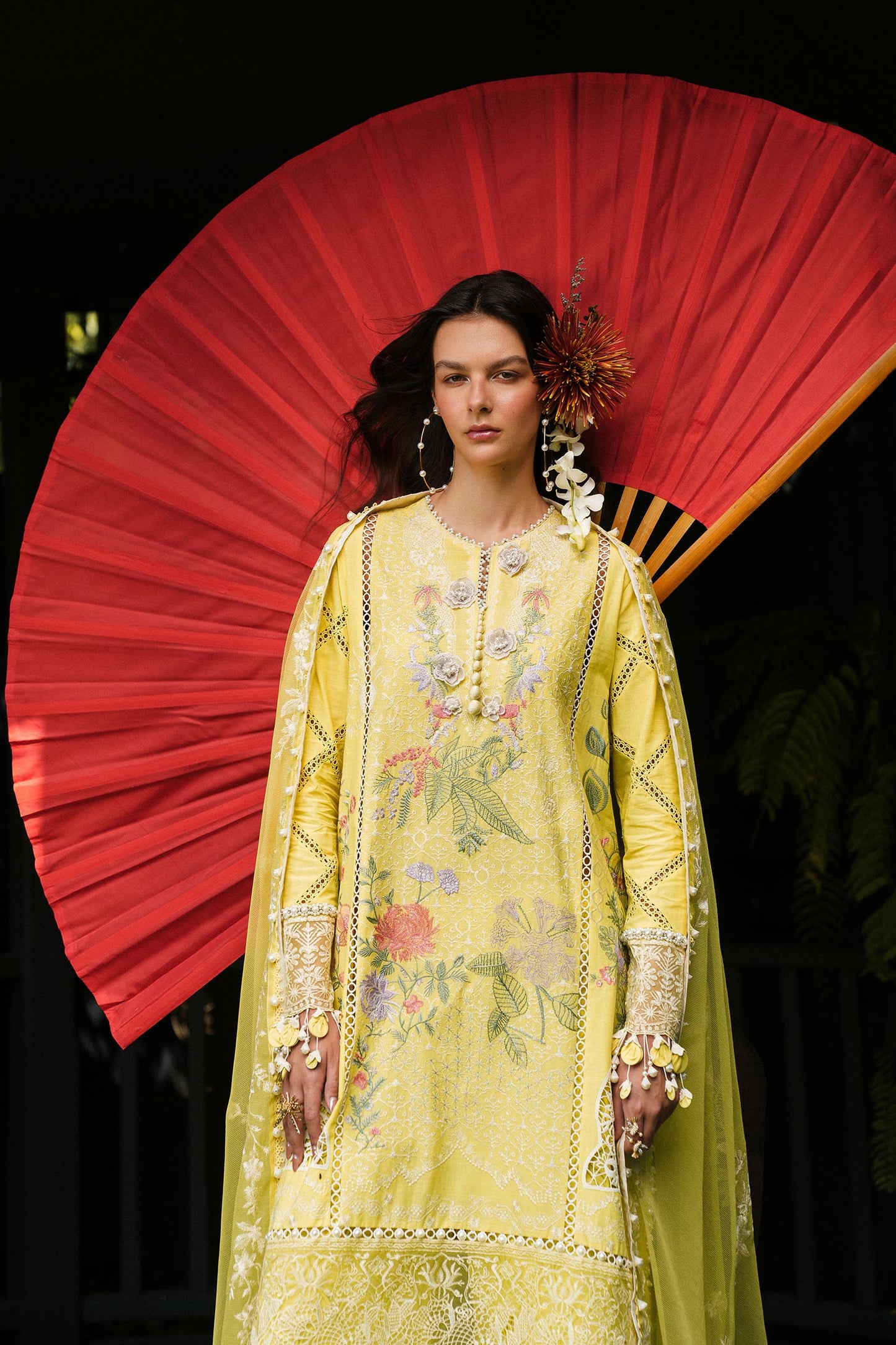Sana Safinaz Luxury Lawn 2025 | L251-005B-3CT