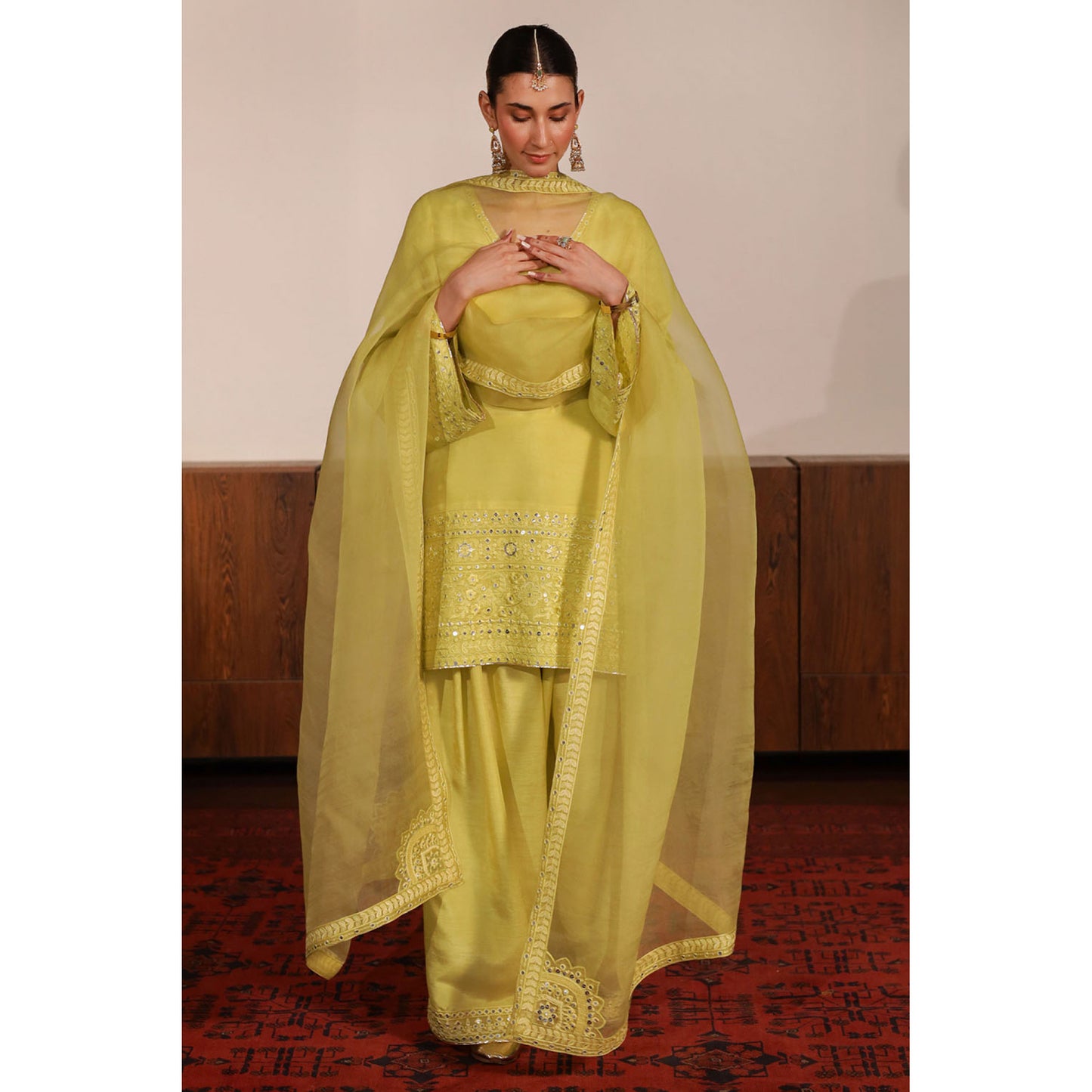 PEAR GREEN OUTFIT | DYOT | Eid Festive' 25