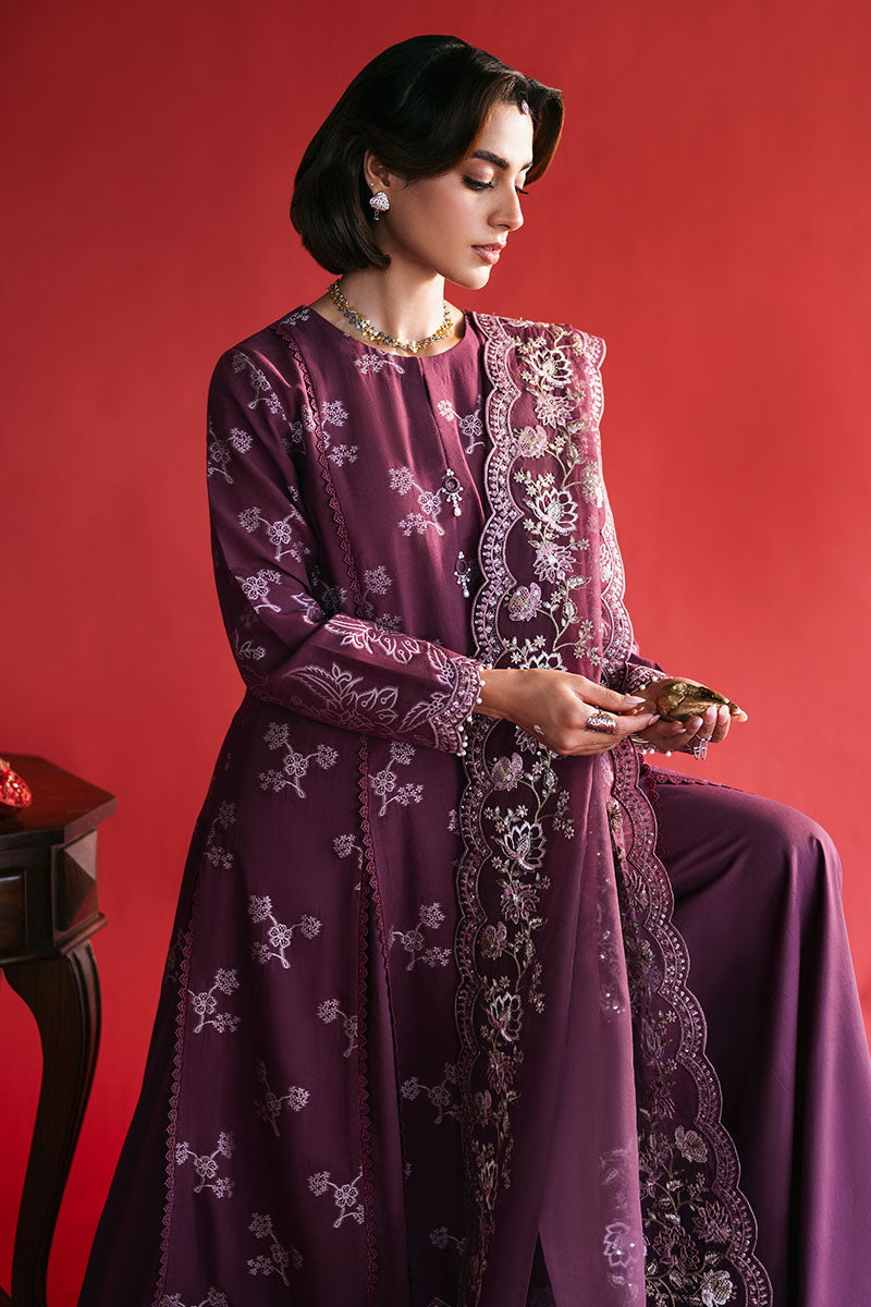 DEEP FLARE-3PC JACQUARD SUIT | Cross Stitch
