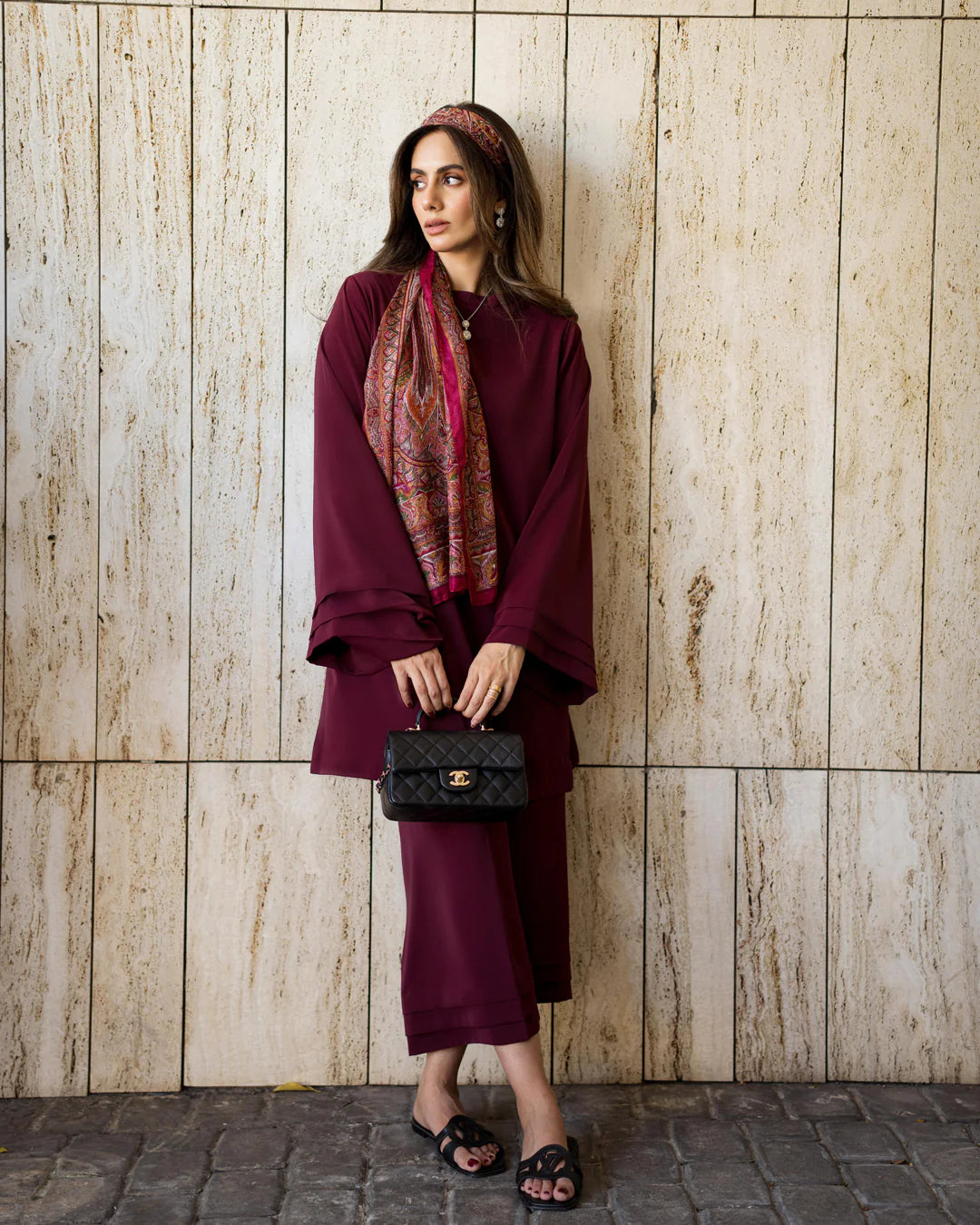 Burgundy Matte Set | LIRA