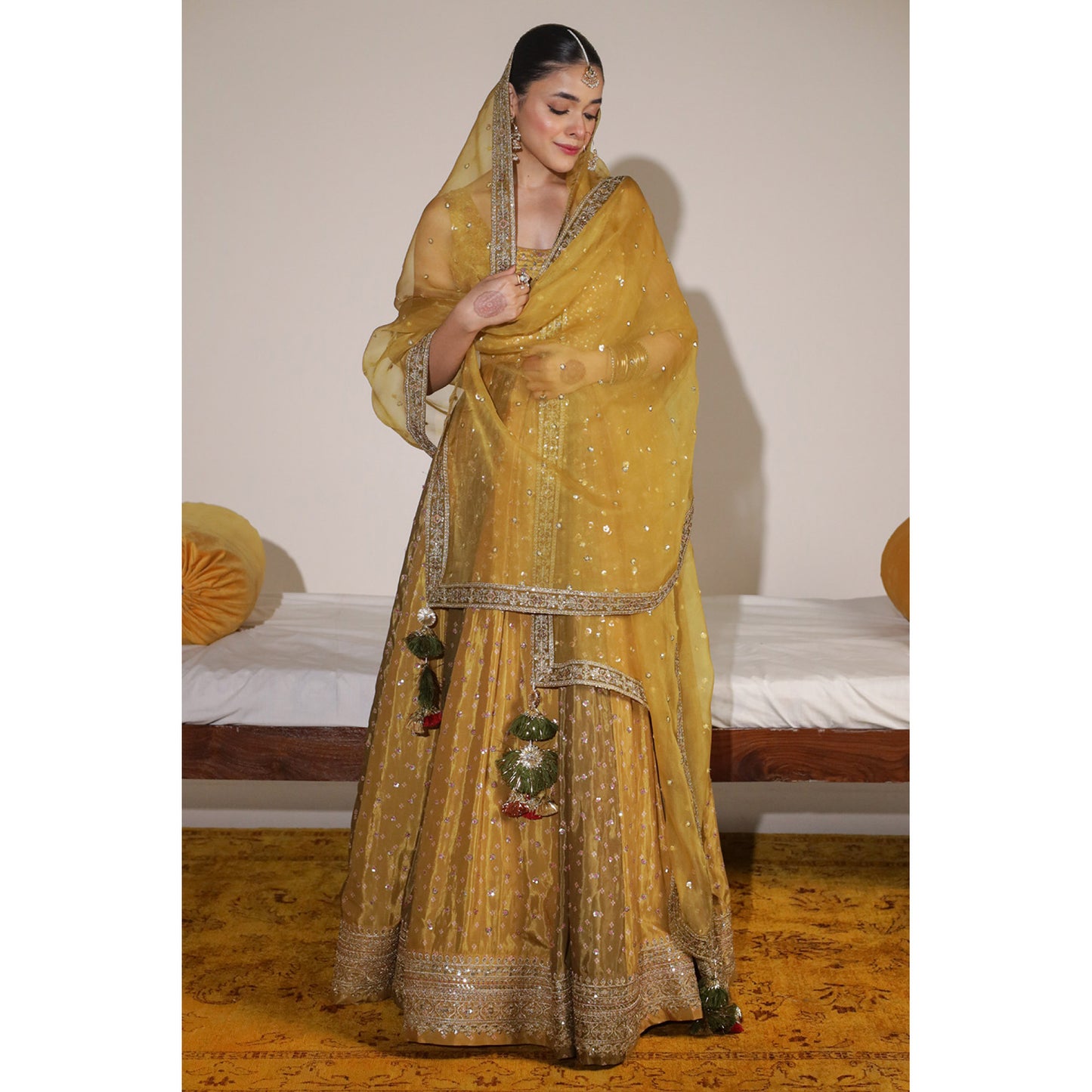 CHATTA PATTI MUSTARD ANARKALI | DYOT | Chamkeli' 25