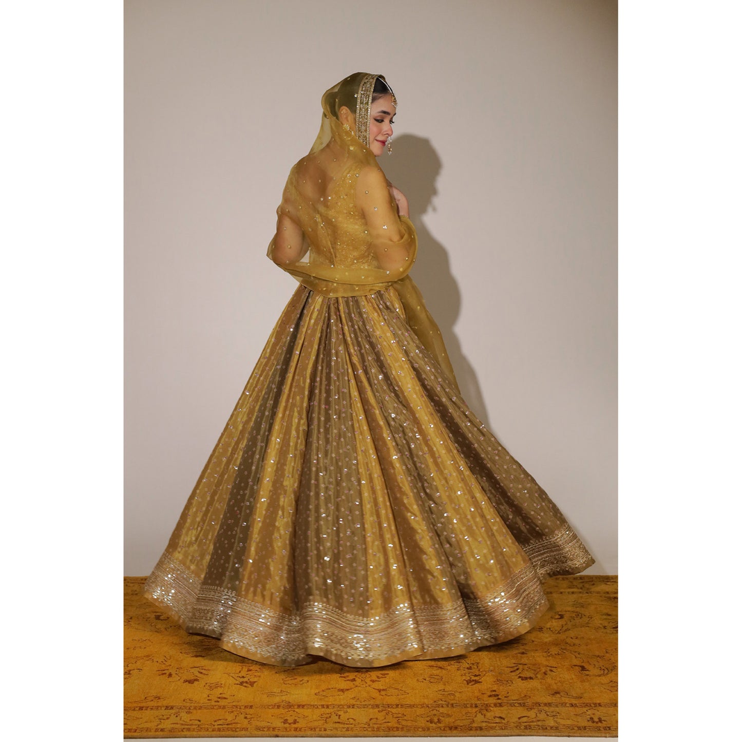 CHATTA PATTI MUSTARD ANARKALI | DYOT | Chamkeli' 25
