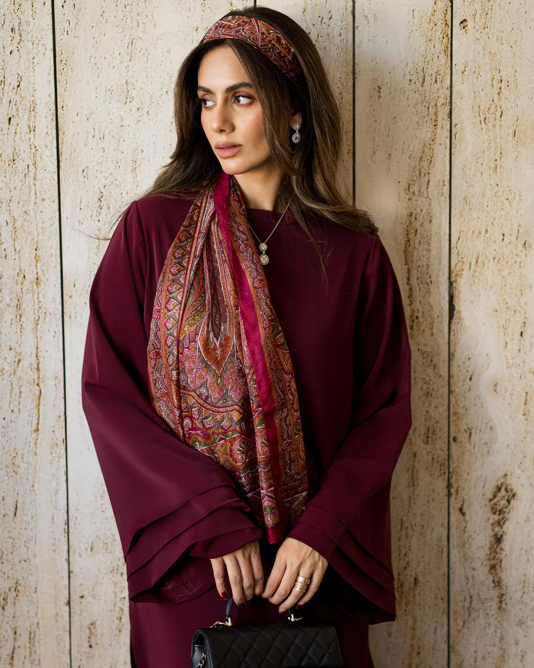 Burgundy Matte Set | LIRA