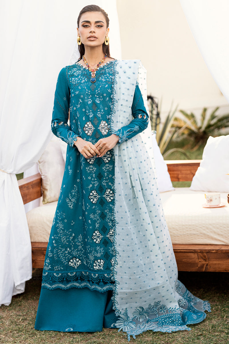 CS-07 Alyana | Qalamkar Chikankari Eid Edit’25