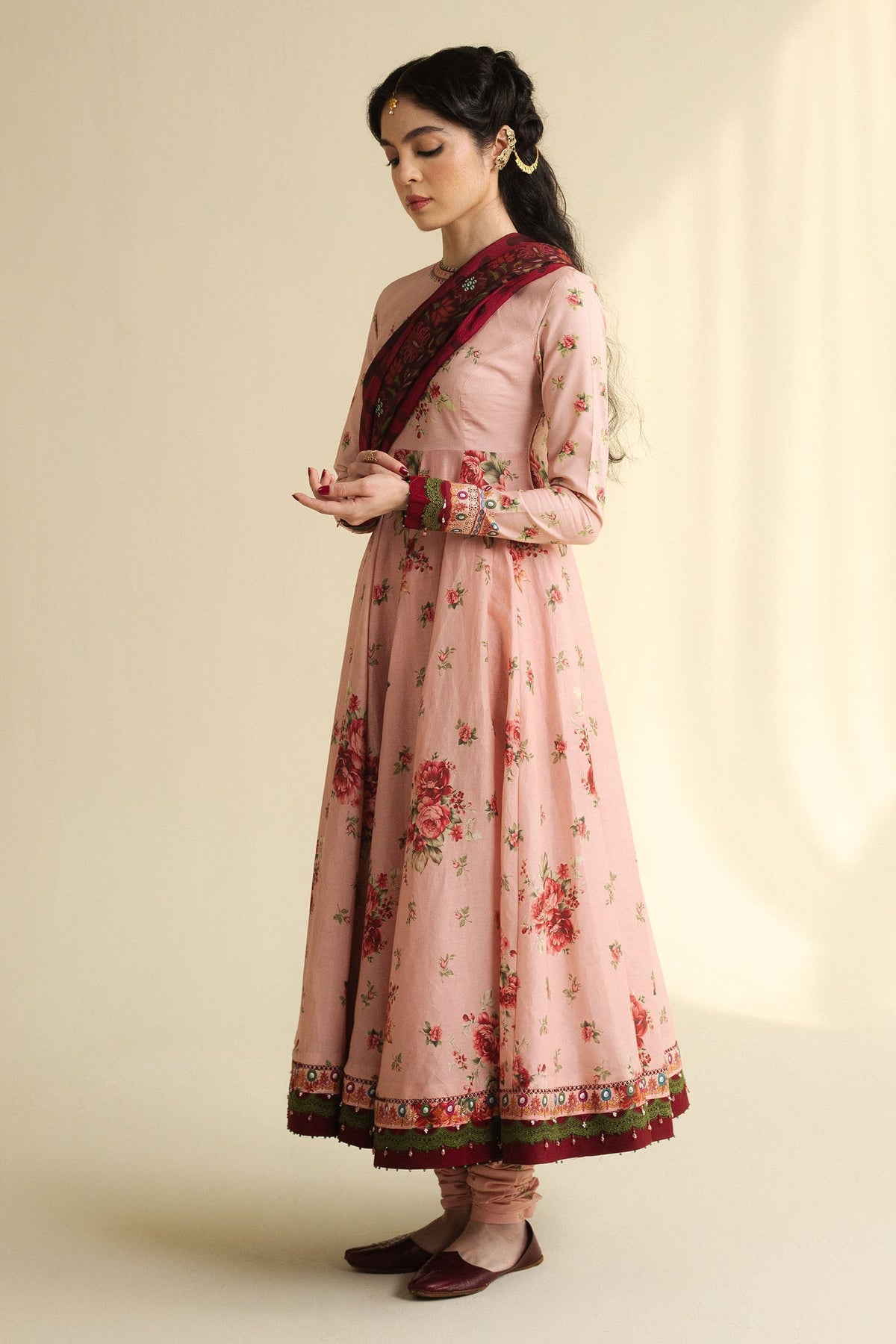 GULNAAR-D5 | Zara Shahjahan Unstitched Anarkali’25