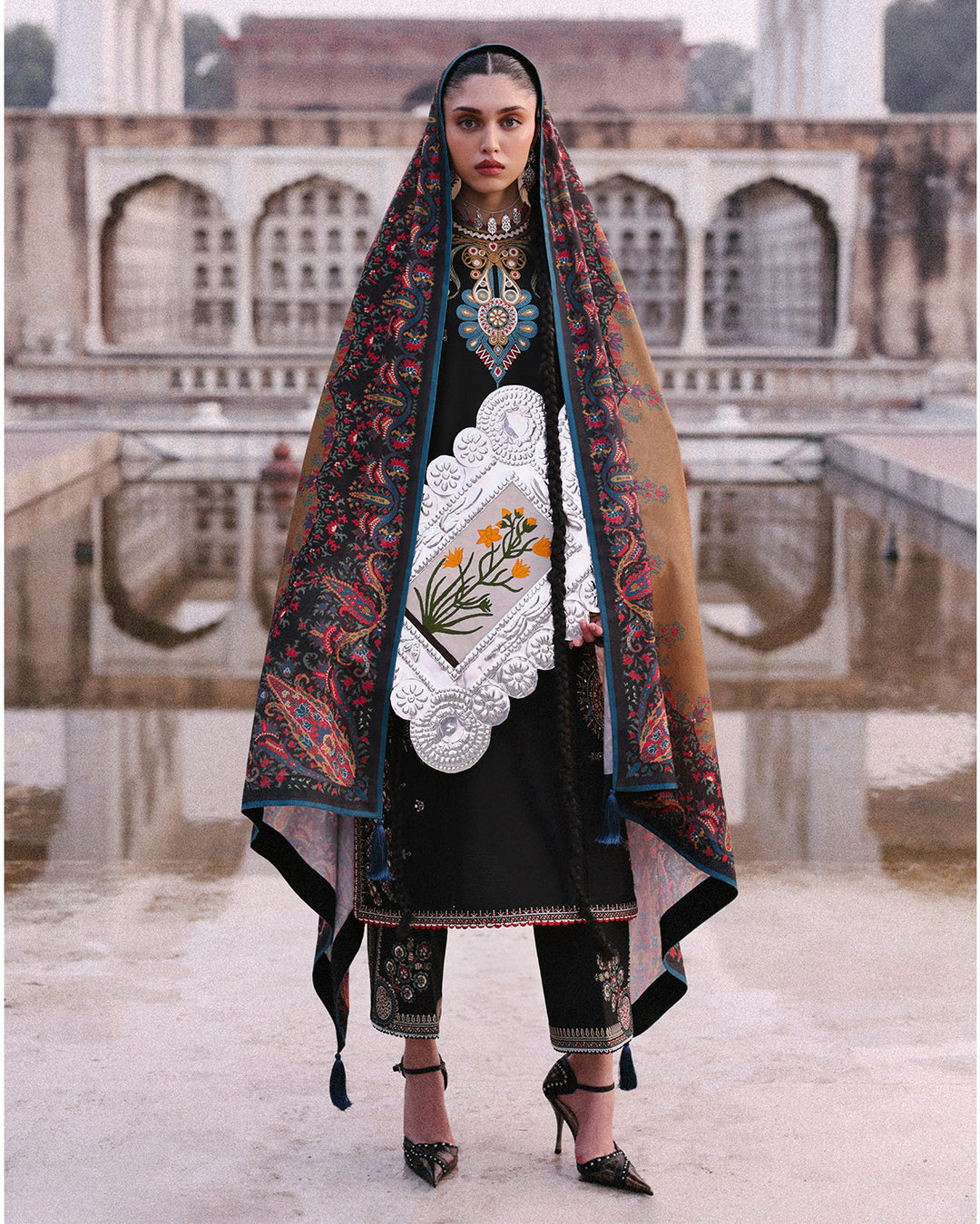 Bejul | Jugnu Khaddar Unstitched’25