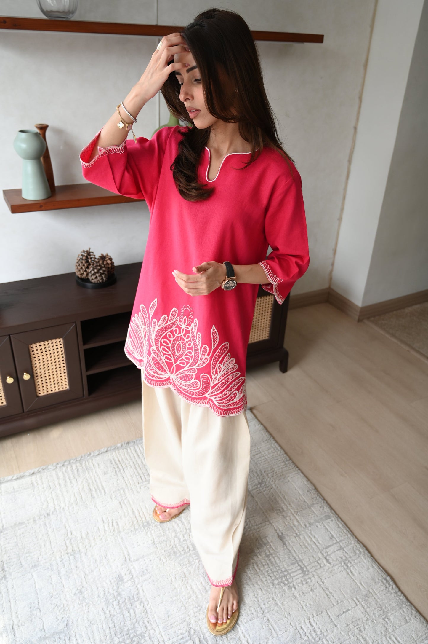 Mehr Rani Pink Set | La Pret