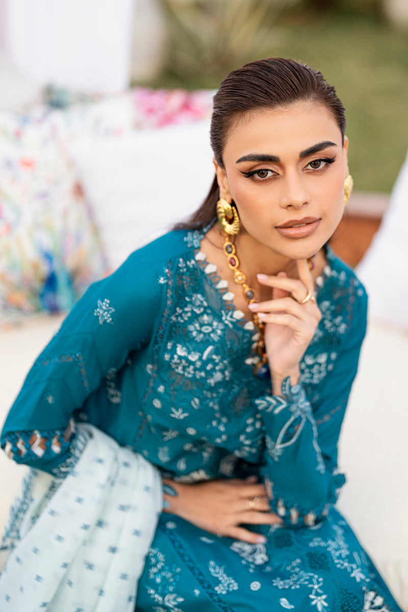 CS-07 Alyana | Qalamkar Chikankari Eid Edit’25
