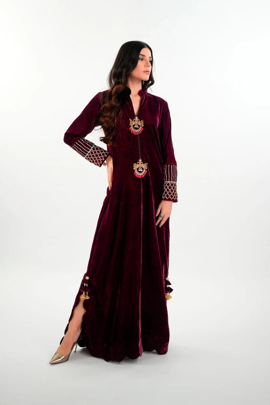 Plum Rouge | Velvet '25 | Ayesha Somaya