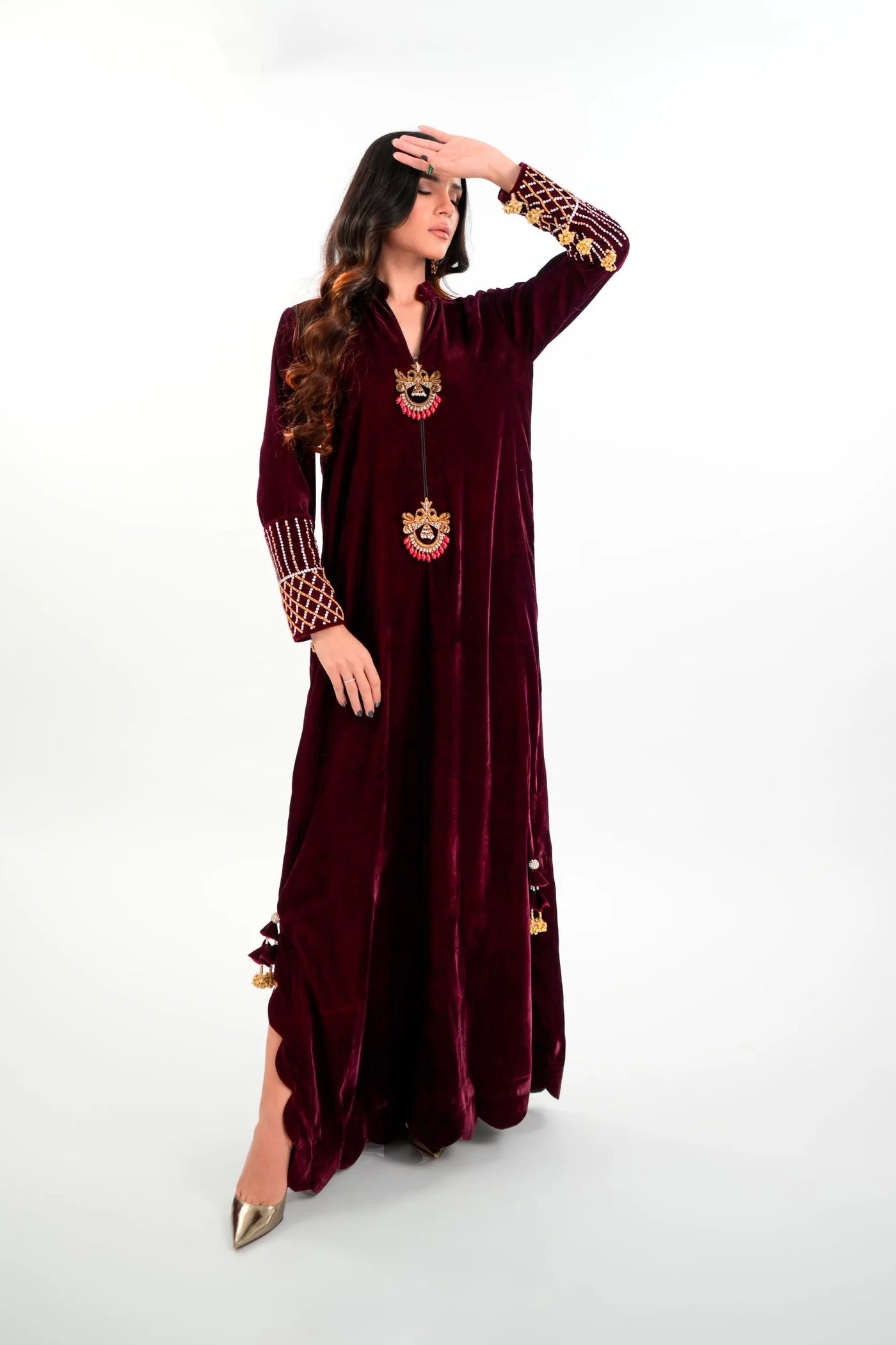 Plum Rouge | Velvet '25 | Ayesha Somaya