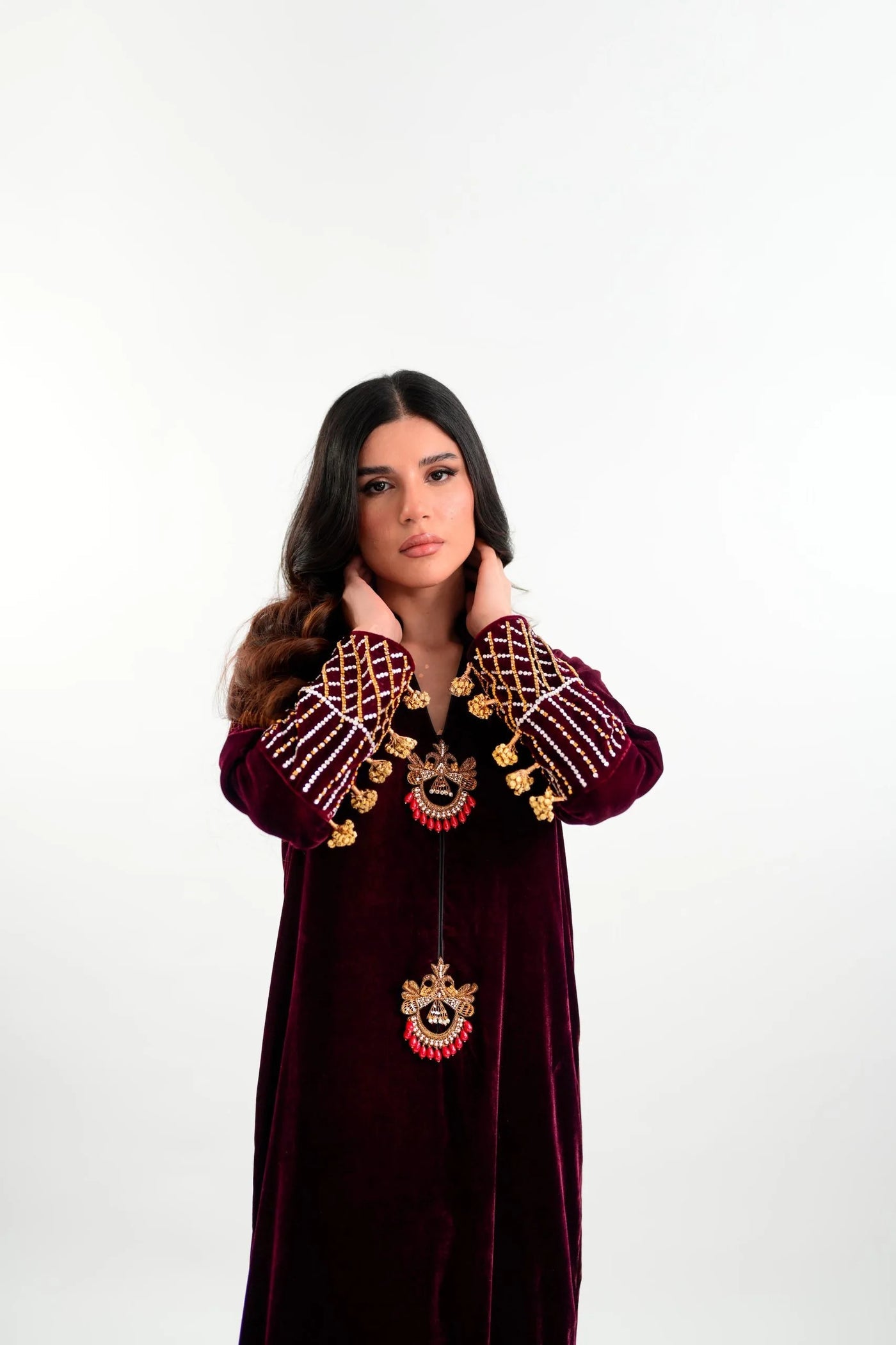 Plum Rouge | Velvet '25 | Ayesha Somaya
