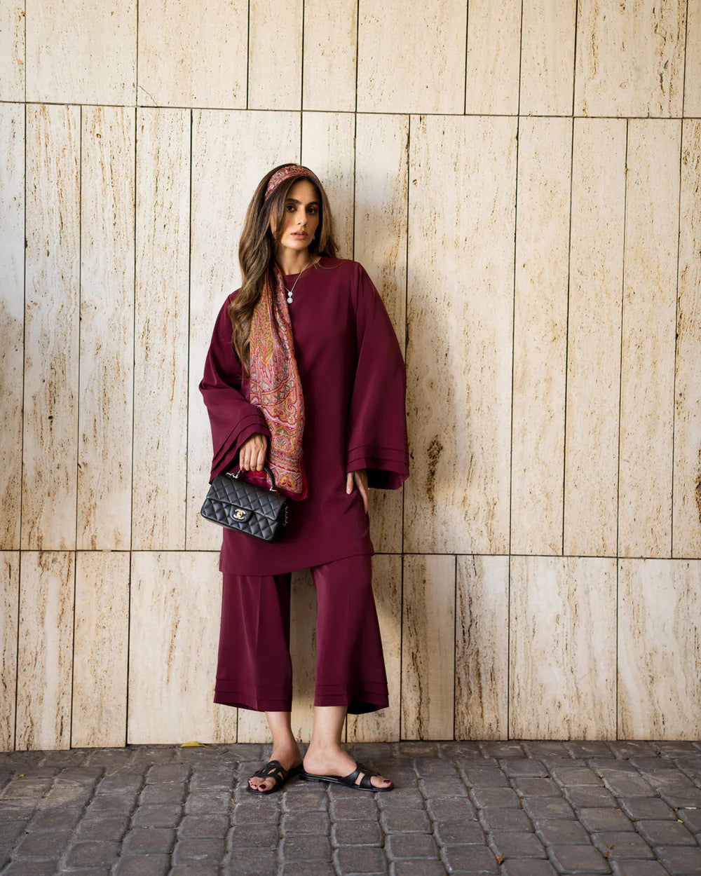 Burgundy Matte Set | LIRA