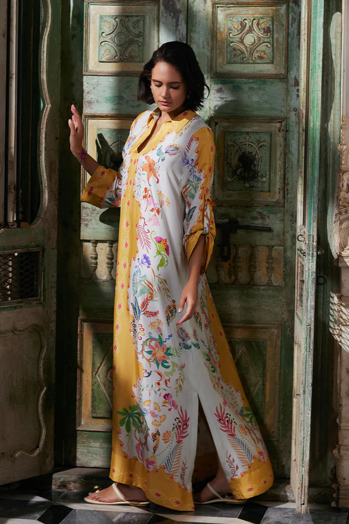 Saffron Radiance | Resort Wear '25 | Nida Azwer