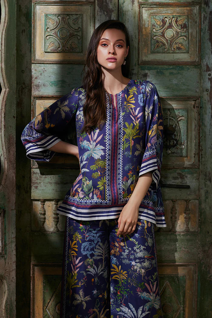 Indigo Cascade | Resort Wear '25 | Nida Azwer