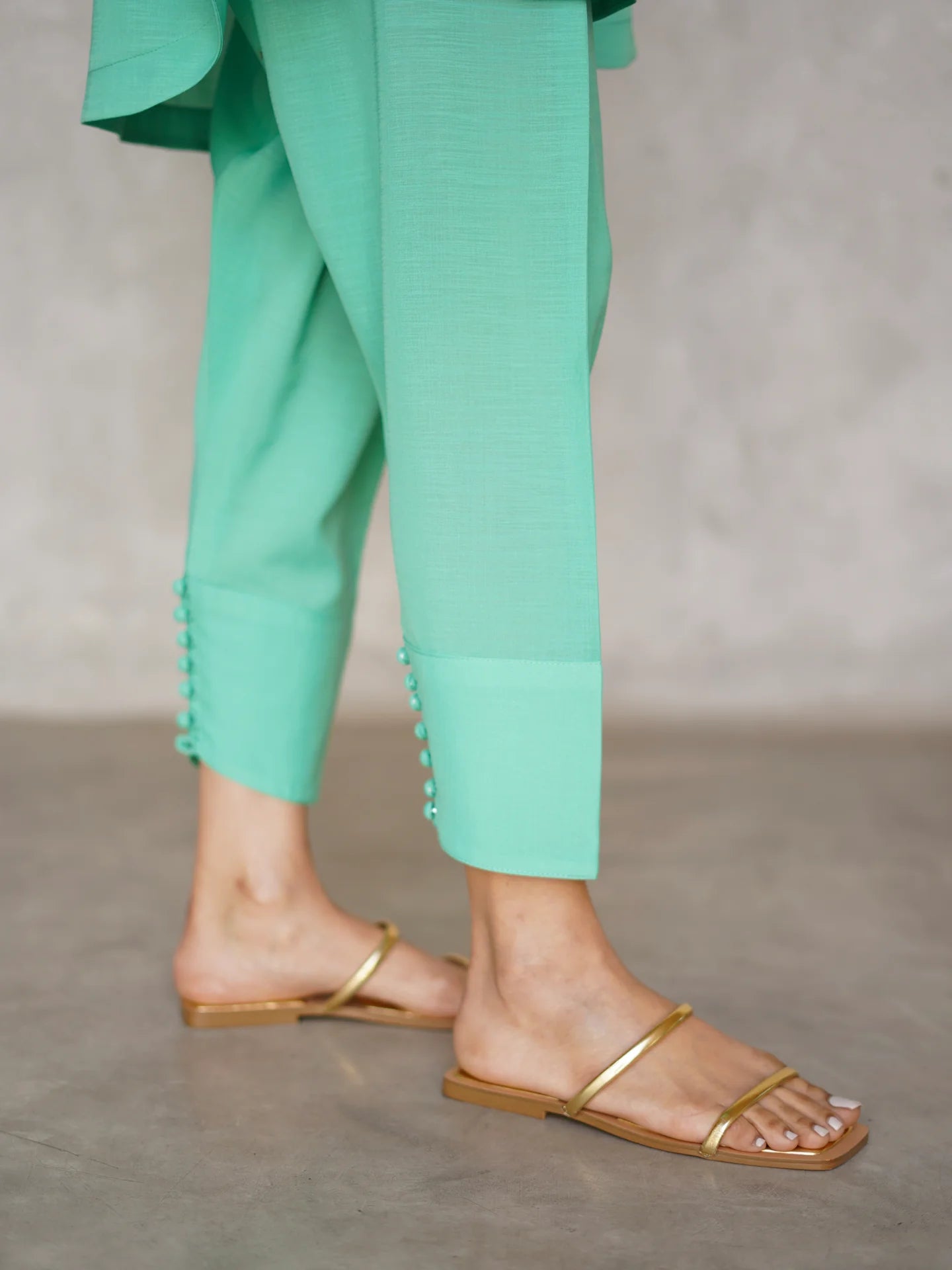 MINT SKINNY SET | Sak Atelier